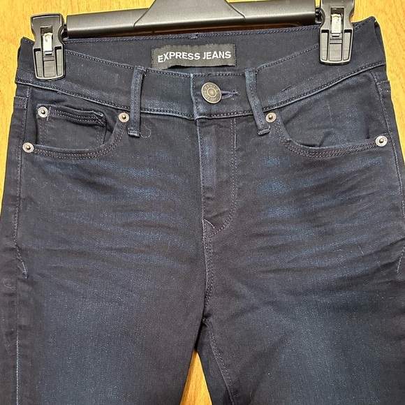 Express Jeans mid rise Supersoft leggings size 0 R - Picture 5 of 10